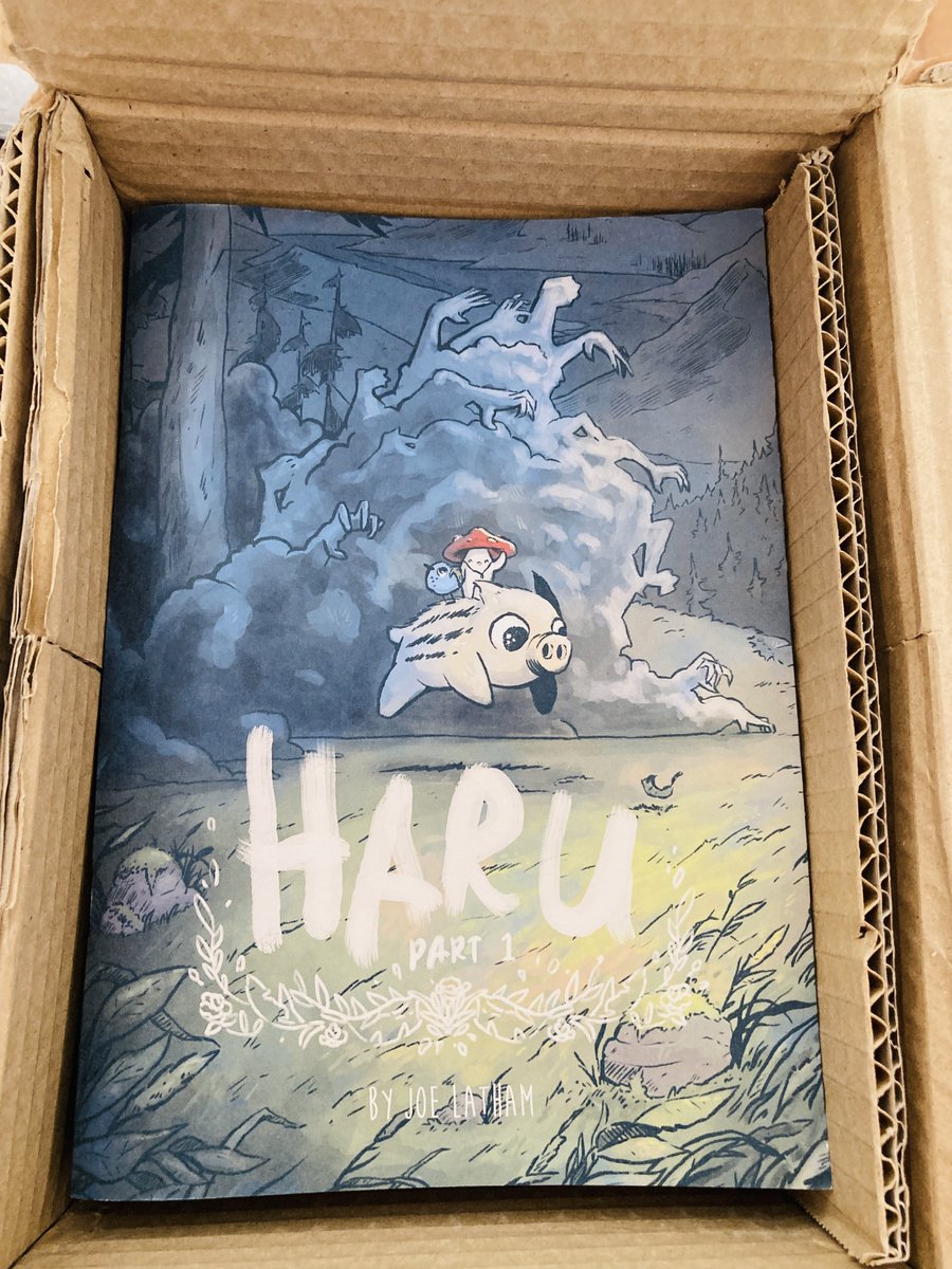 kwimbi1's tweet photo. Behold, @Lookhappy's books arrived again!!
HARU 1 to 3, A SEED NAMED HOPE and THE FOX, THE WOLF & THE WOODSMAN COLLECTION are all in stock now! Check them out right here --> https://t.co/N7HQ396LL5 #freshcomics #indiecomics https://t.co/iR2CRyWovu