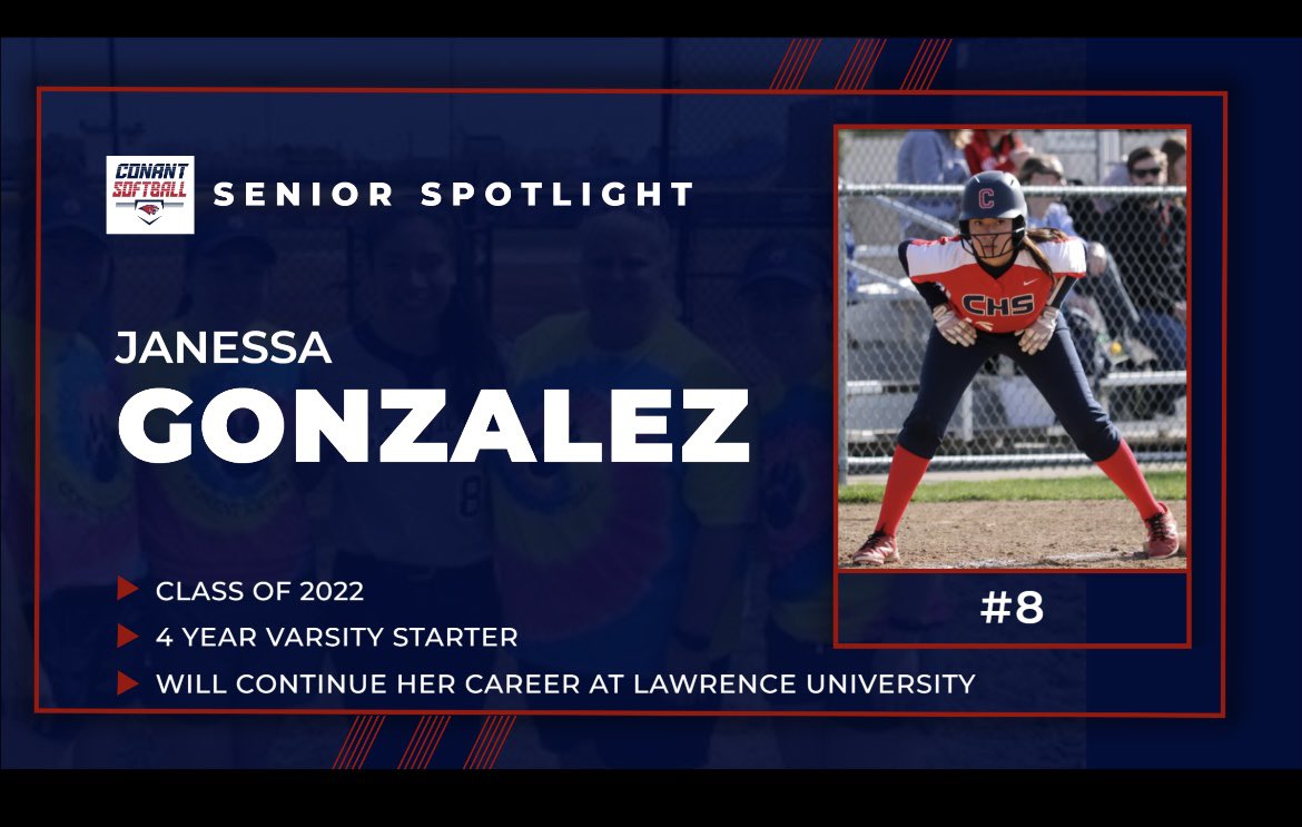 ConantSoftball's tweet photo. And here’s are other 2 seniors we are celebrating today! 💙❤️ #seniorspotlight https://t.co/fjeOhYzWWq