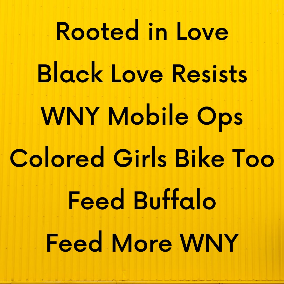 collectiveapor1's tweet photo. #CommunityMonday
Mutual aid organizations Buffalo NY, Buffalo Community Fridge
rooted in love @rooted_in_love_inc
black love resists @blrrbuffalo
west ny mobile ops @wnymobileops
colored girls bike too @coloredgirlsbiketoo
feed buffalo @feedbuffalo
feed more wny @feedmorewny https://t.co/Ho16mXIztW