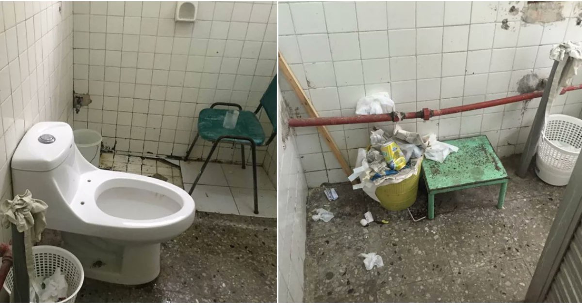 eiliticadv's tweet photo. @deniseramosm Hospitales en Cuba 😠 https://t.co/usBnrlmc8N