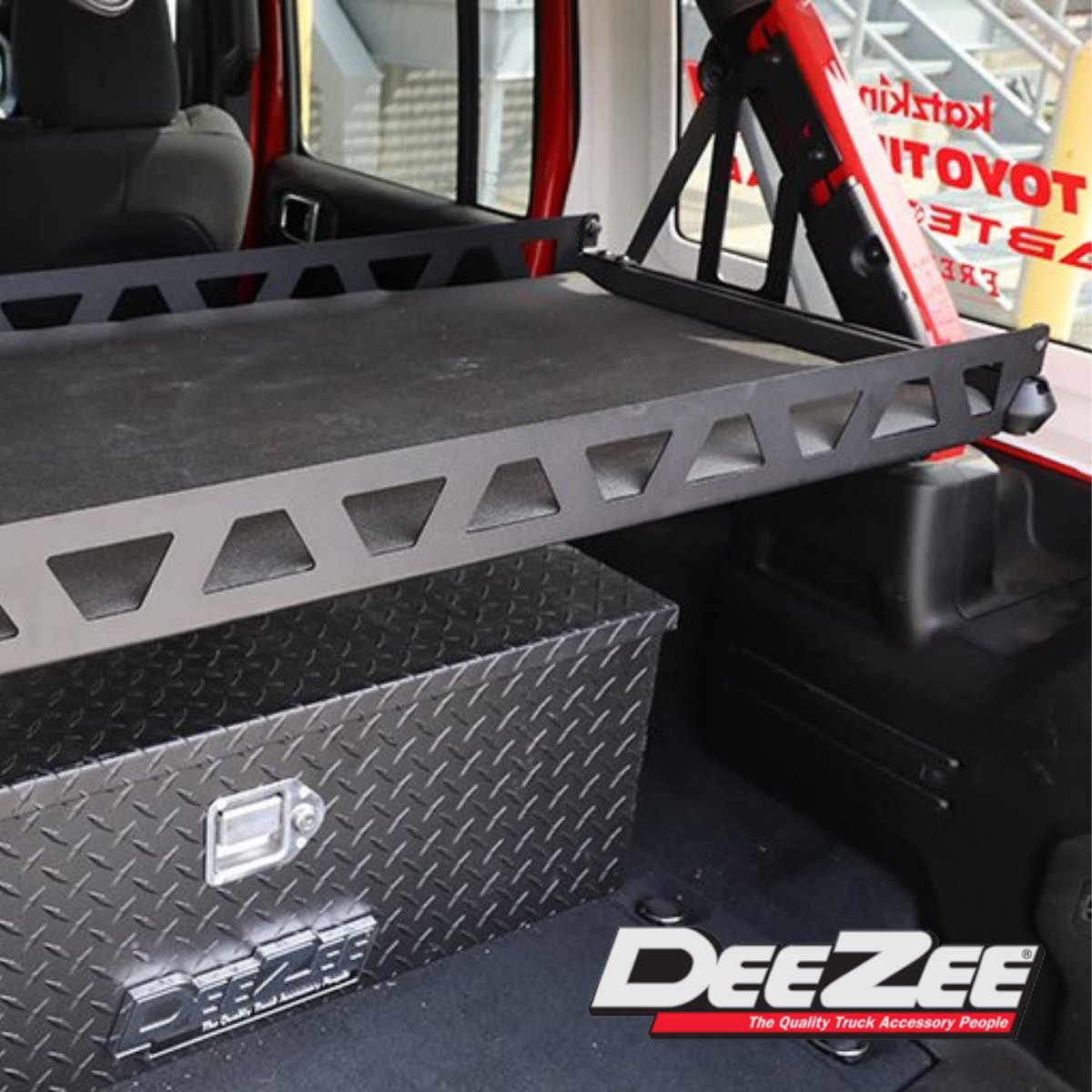 Kauffsdotcom's tweet photo. Add more storage to your Jeep with Dee Zee’s Bolt-Together Cargo Tray.

Stop in to learn more about Dee Zee’s Bolt-Together Cargo Tray for your Jeep Wrangler. https://t.co/St5NCHM0Jw