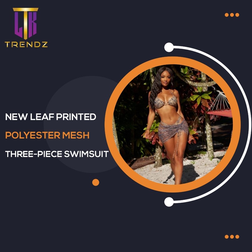 LTK_Trendz's tweet image. Fresh as can be, This New Leaf Printed Polyester Mesh Three-piece Swimsuit is everything you need for your next beach escape.
#ltktrendz #clothingbrand #clothing #fashion #streetwear #apparel #clothes #brand #style #tshirt #clothingstore #ootd #streetstyle #design #fashionblogger