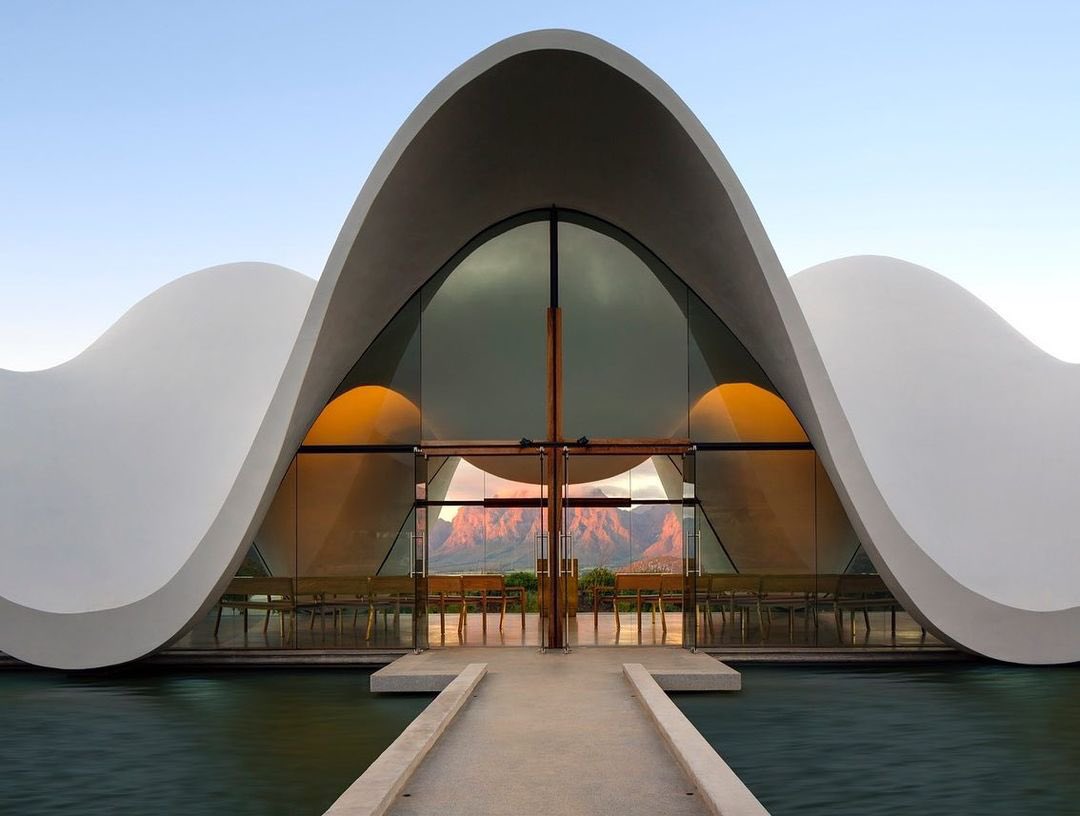 parametricarch's tweet photo. Bosjes Chapel of @SteynStudio In SouthAfrica possesses a stunning, sculptural form that emulates the surrounding mountains in a remote part of South Africa.
📸 Photograph: Adam Letch
#steynstudio #bosjes #bosjeschapel #southafrica #chapel #church #religiousarchitecture https://t.co/cgeAZkTc3q