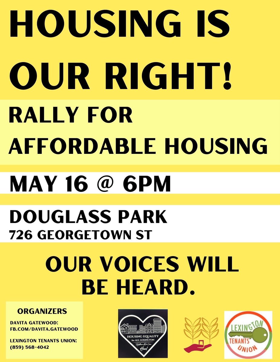LexingtonDSA's tweet photo. The Lexington Tenants Union is mobilizing for tenant power! Please help us with the phone zap or come to the rally to stand up for an important community member!

Script in thread

https://t.co/huuGwrVYBU... https://t.co/Hir1F4P4V1