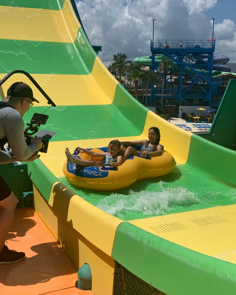 DionMarketing's tweet photo. This past weekend was fun on location with our client, Daytona Lagoon! 🏖️ 😎 We had a photo 📷 and video 📹  shoot featuring lots of smiling faces, thanks to the partnership we set up with Orbit Performing Arts, which is a major budget savings and a win-win for everyone. https://t.co/yuLXwxjvTm