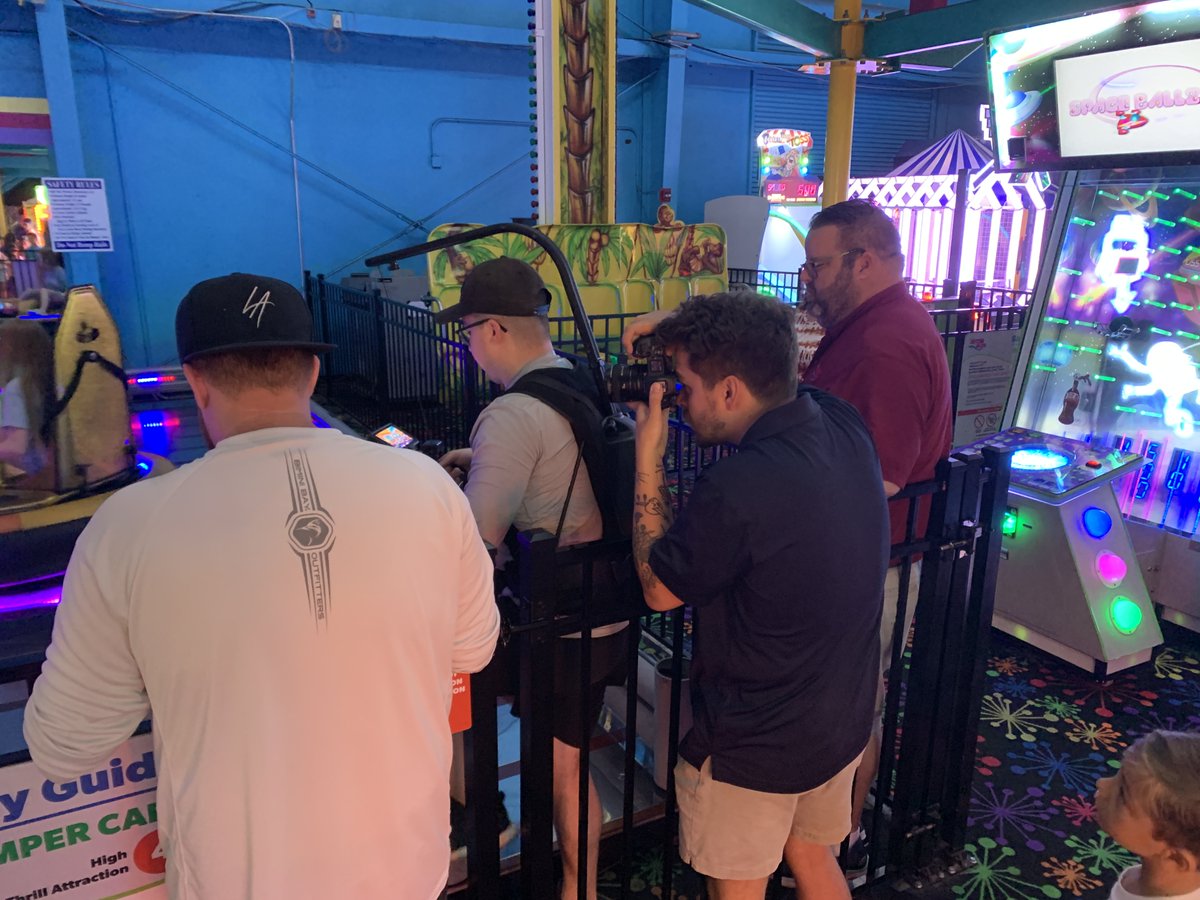DionMarketing's tweet photo. This past weekend was fun on location with our client, Daytona Lagoon! 🏖️ 😎 We had a photo 📷 and video 📹  shoot featuring lots of smiling faces, thanks to the partnership we set up with Orbit Performing Arts, which is a major budget savings and a win-win for everyone. https://t.co/yuLXwxjvTm