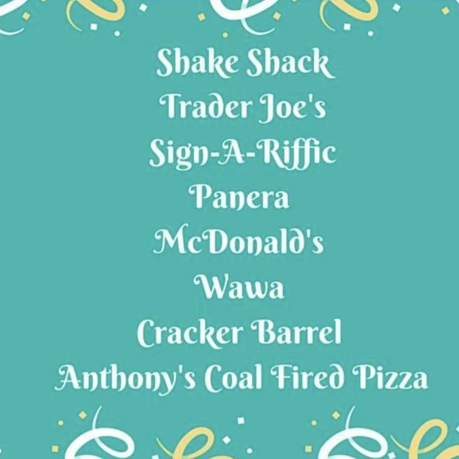PtoParkway's tweet photo. We are very fortunate to work with so many local businesses over the past few months. We encourage all of our Parkway friends and families to support the businesses listed below. #supportthosethatsupportus https://t.co/v5ur095Qfc