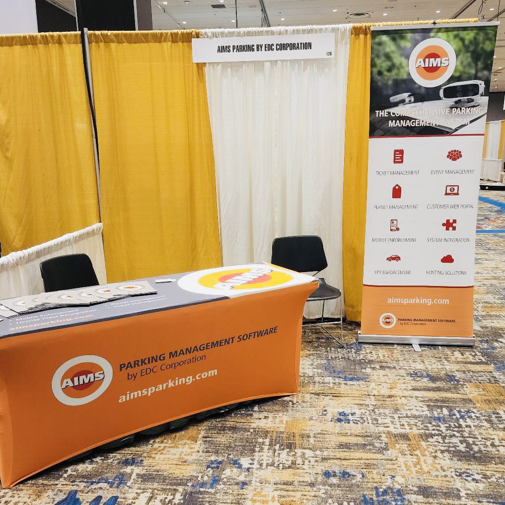 The <a href="/AIMSparking/">AIMS-EDC Corporation</a> team is looking forward to the Parking Industry Expo #PIE2022 in Reno, NV! Be sure to stop by the #AIMSparking booth #126 for a demonstration of #AIMS #AIMSLPR #AIMSMobilePay