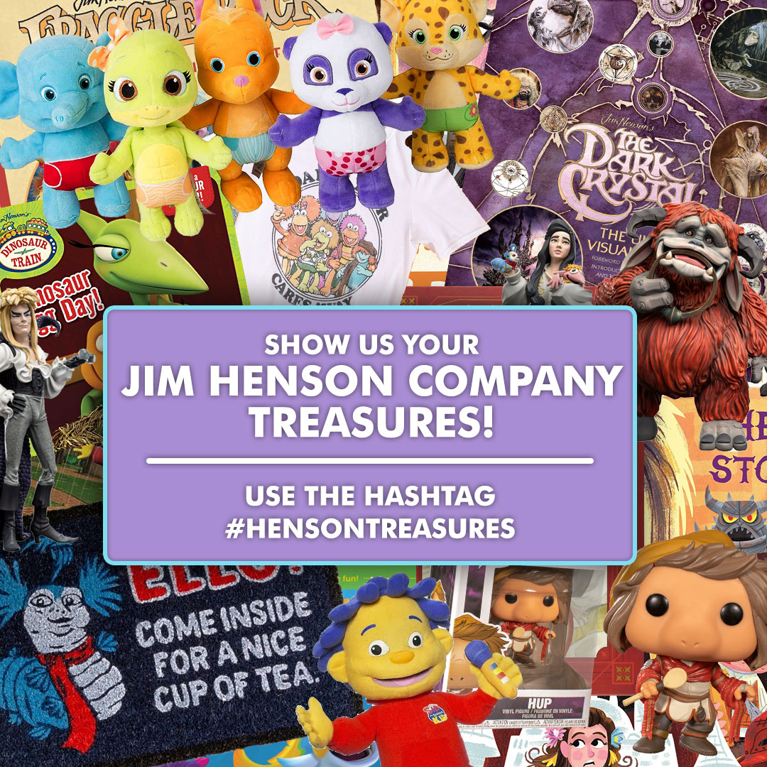 Henson fans – it’s your time to shine. What are your favorite Henson-y things? From toys to clothing to comics, we want to know what you love & why! The @darkcrystal, #Labyrinth, @FraggleRock @farscape etc. Show us your keepsakes or tell us about your treasures! #HensonCollection