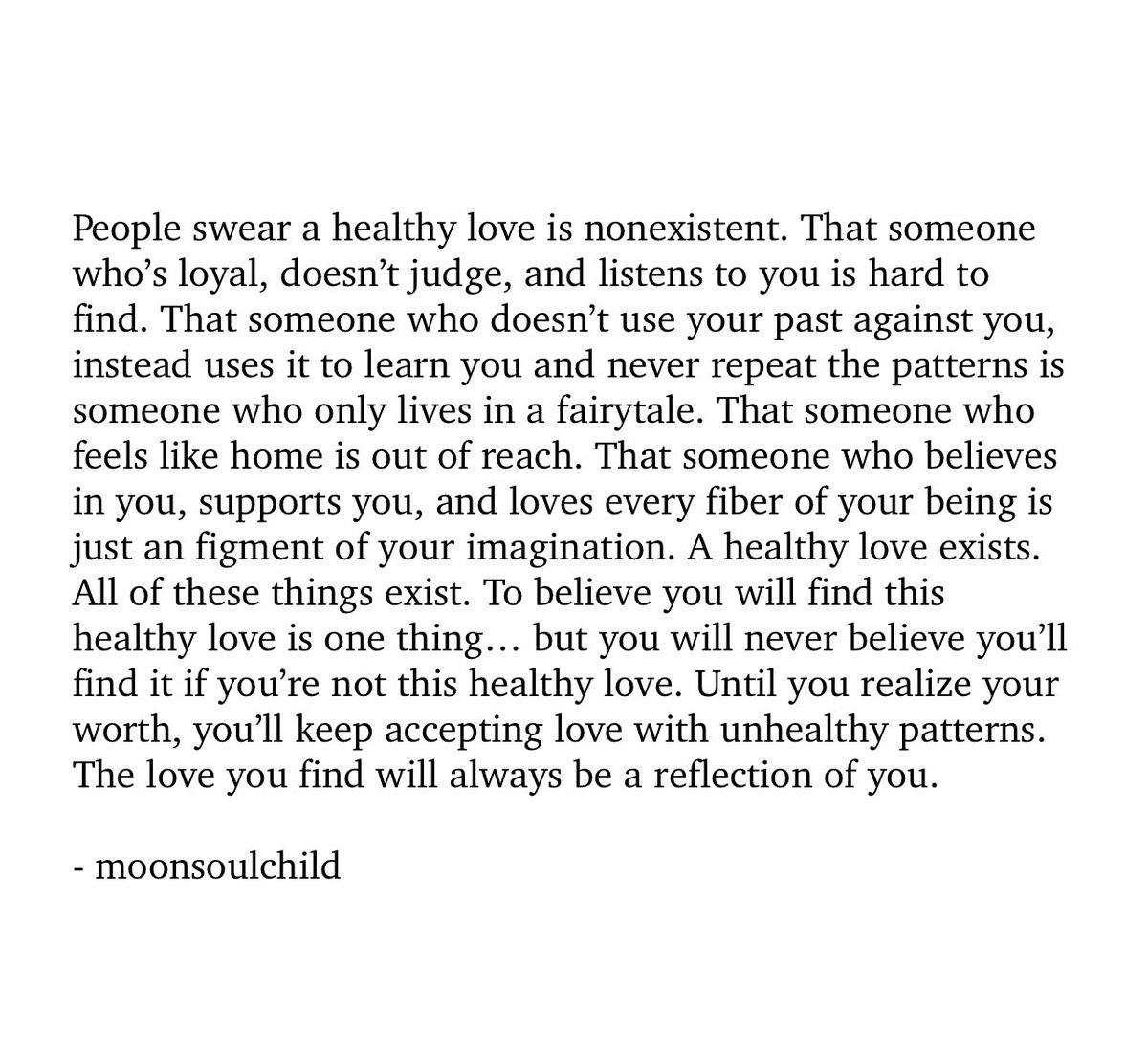 bymoonsoulchild's tweet photo. The love you find will always be a reflection of you… https://t.co/sb3fflWPPi