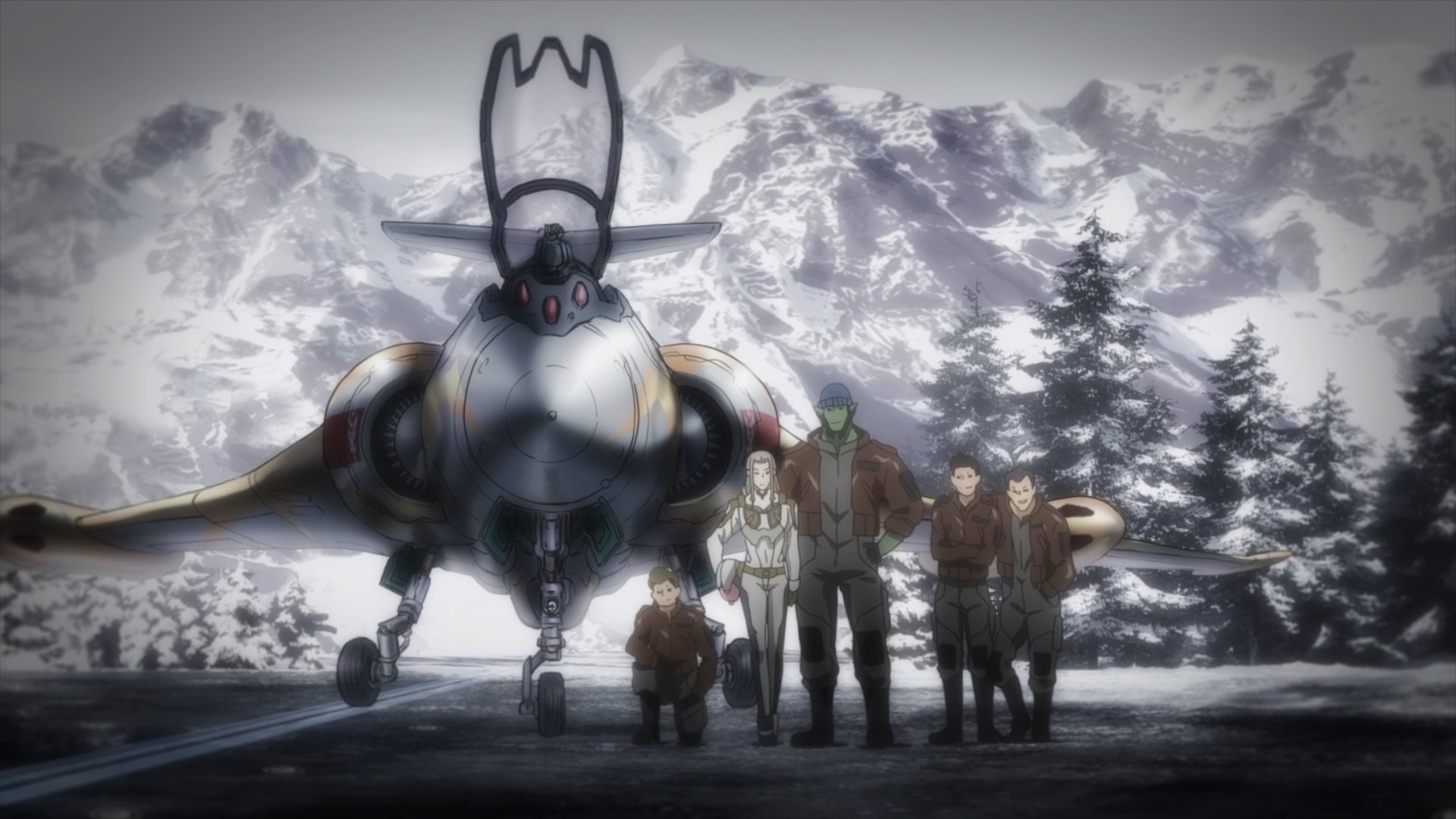 Chad The Sv 154 Svard Sword In Swedish From Macross Delta 16 The Design Inspiration For The Svard Is The Lockheed F 104 Starfighter The Sv 154 Svard Debuted In Episode 5 Also
