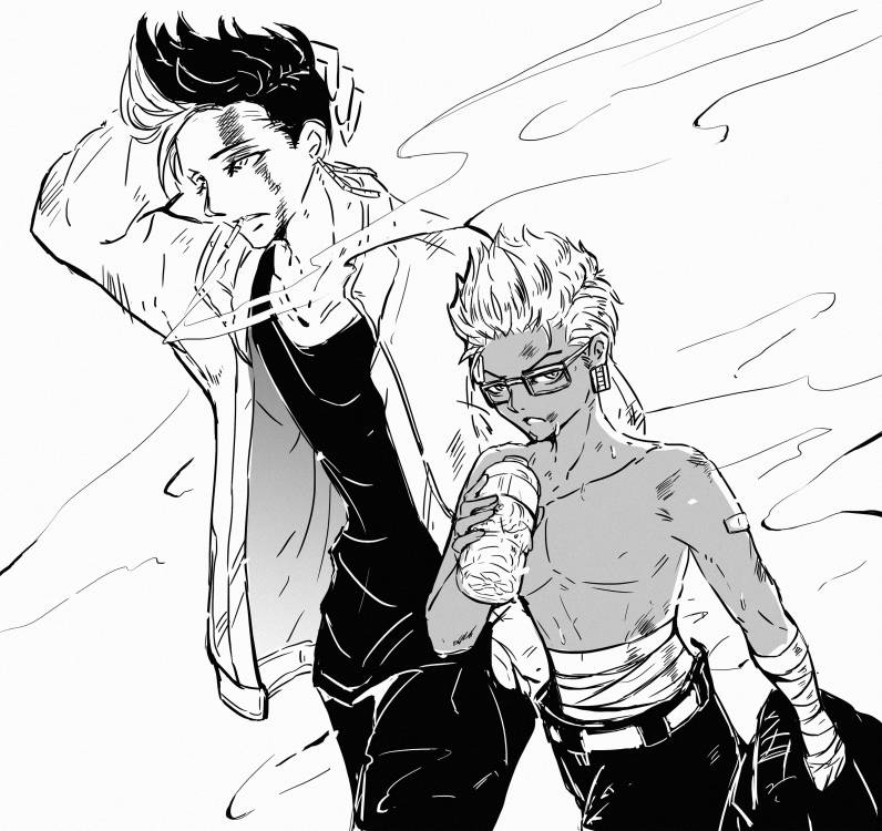 guanghui_shi's tweet image. #見た人もなにか無言で2人組をあげる