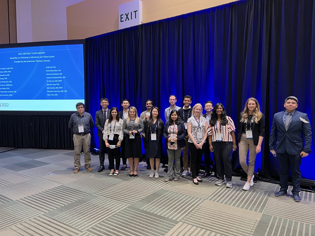 CDelaCruzMed's tweet photo. Congratulations to all the ⁦@atscommunity⁩ ⁦@ATS_PITB⁩ abstracts award winners!  The future is awesome and bright. #ATS2022. https://t.co/nWcgDH7XHp