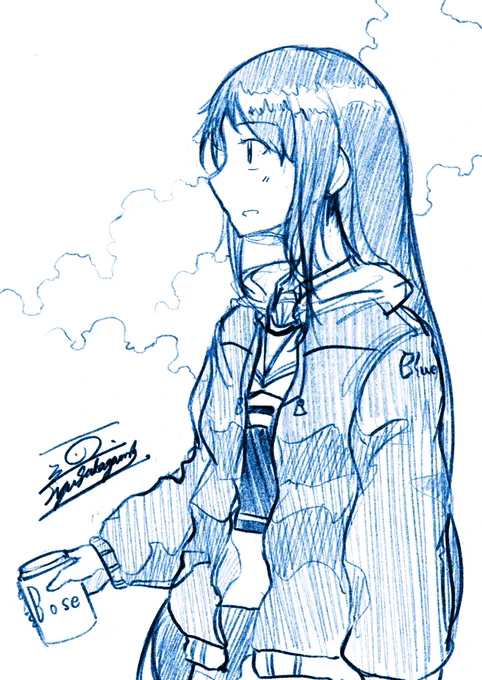 これ全部加筆して画集に入れよう4
#艦これ #kancolle #illustration #japan 
