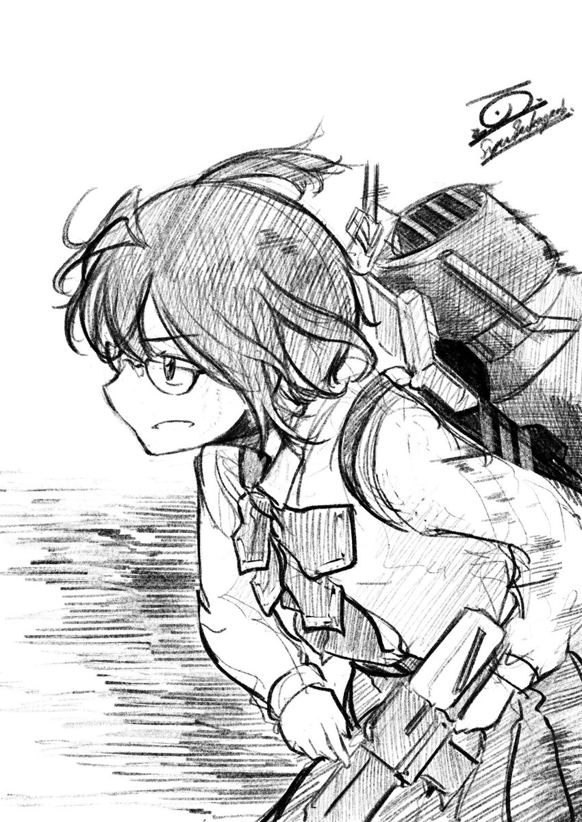これ全部加筆して画集に入れよう4
#艦これ #kancolle #illustration #japan 