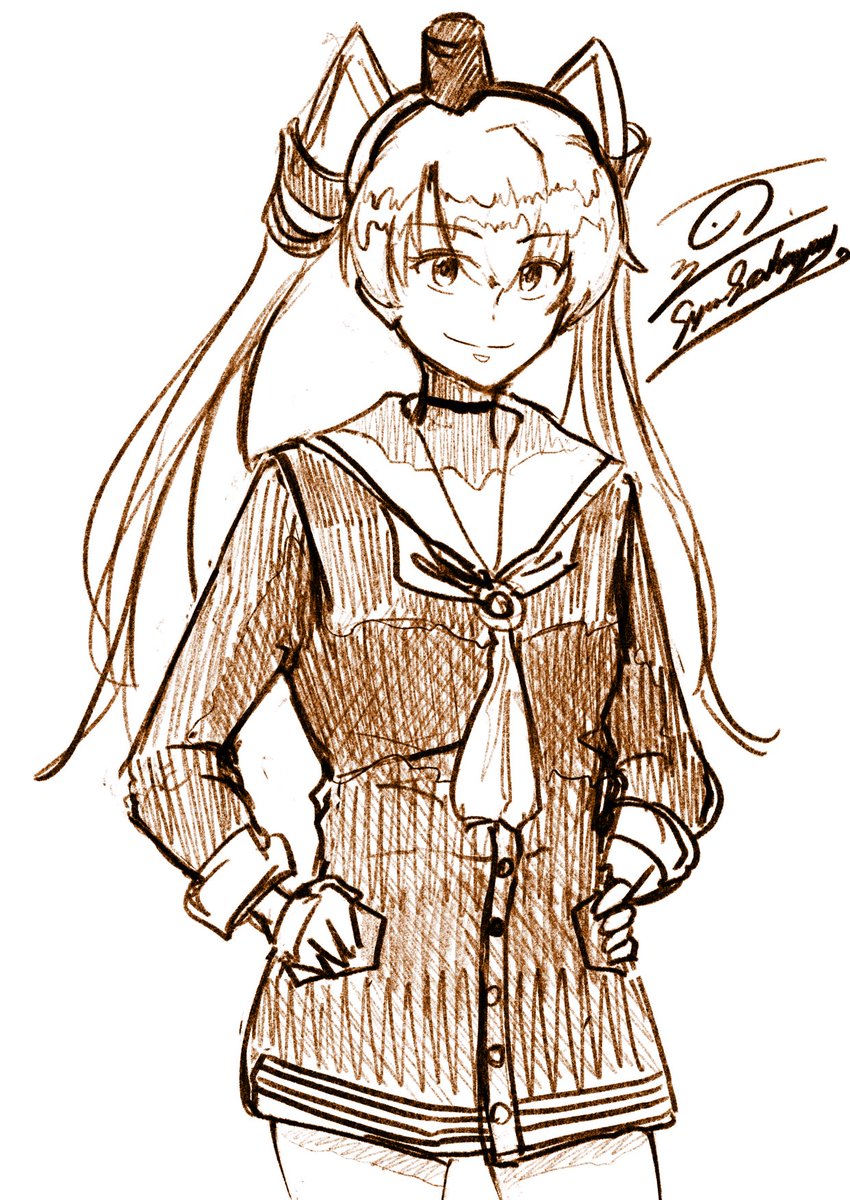 これ全部加筆して画集に入れよう4
#艦これ #kancolle #illustration #japan 