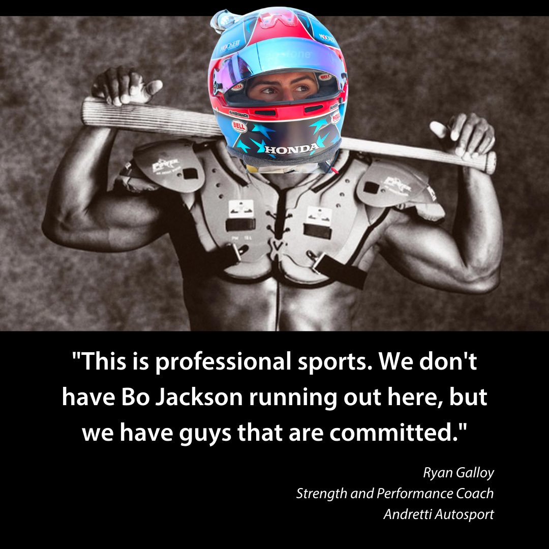 . @FollowAndretti, they may not have <a href="/BoJackson/">Bo Jackson</a> but they’re committed! w/ <a href="/wrtv/">WRTV Indianapolis</a> wrtv.com/sports/indiana…