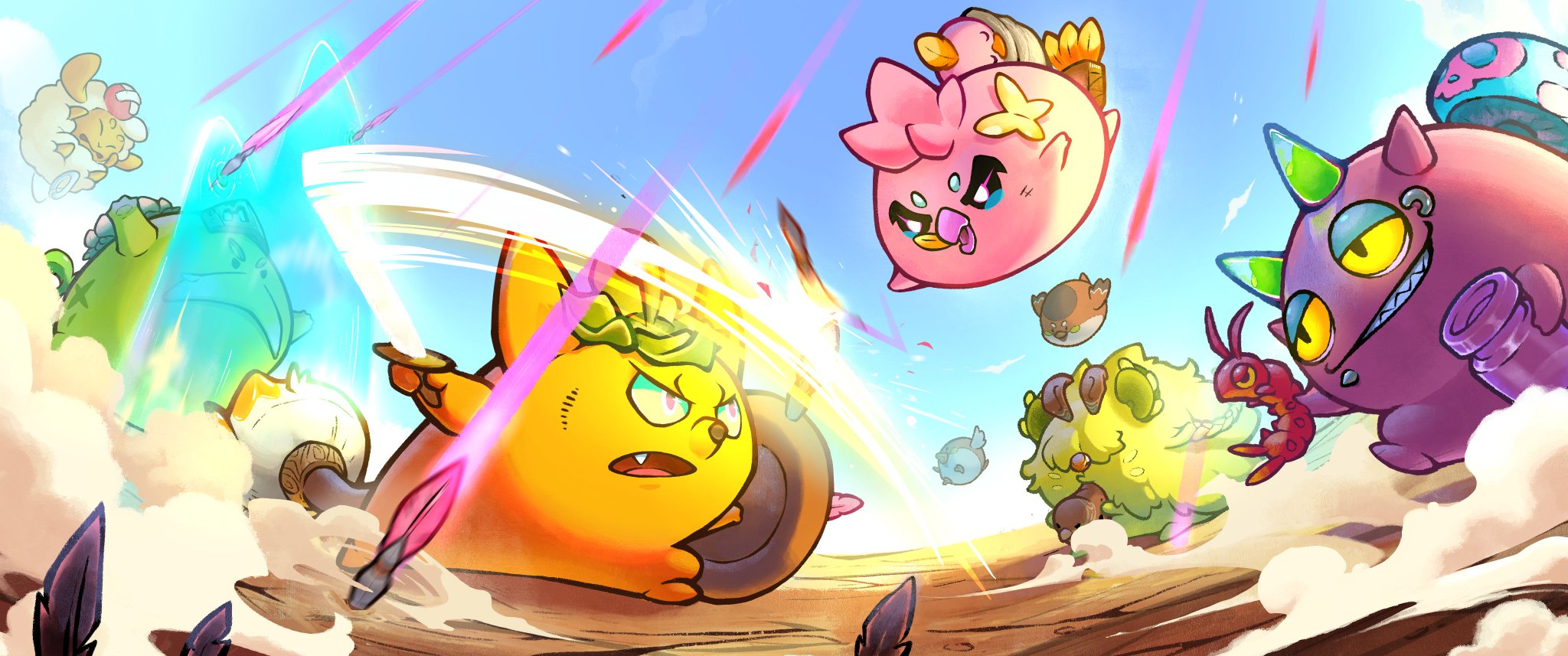🎉 Origin is LIVE on Android Mobile devices!   - 3 free starter Axies ⚡️ - Runes/Charms ✨ - Upgraded art/animations 👀  Remember, this is Early Access and we'll be adding more features as we prepare for Global Launch!   Download it here👇 [welcome.skymavis.com] [twitter.com] [pbs.twimg.com]