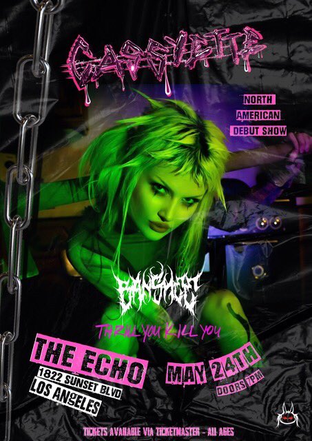 DJFEIFEI's tweet photo. hiii my band @tykyou’s  playing with this baddie @Cassyette may 24 at @TheEchoLA !! and @bansheebaby toooo!! i missed you and i rly wanna squeeze u till ur eyes pop out 🥹 https://t.co/JtFlj0CeLP