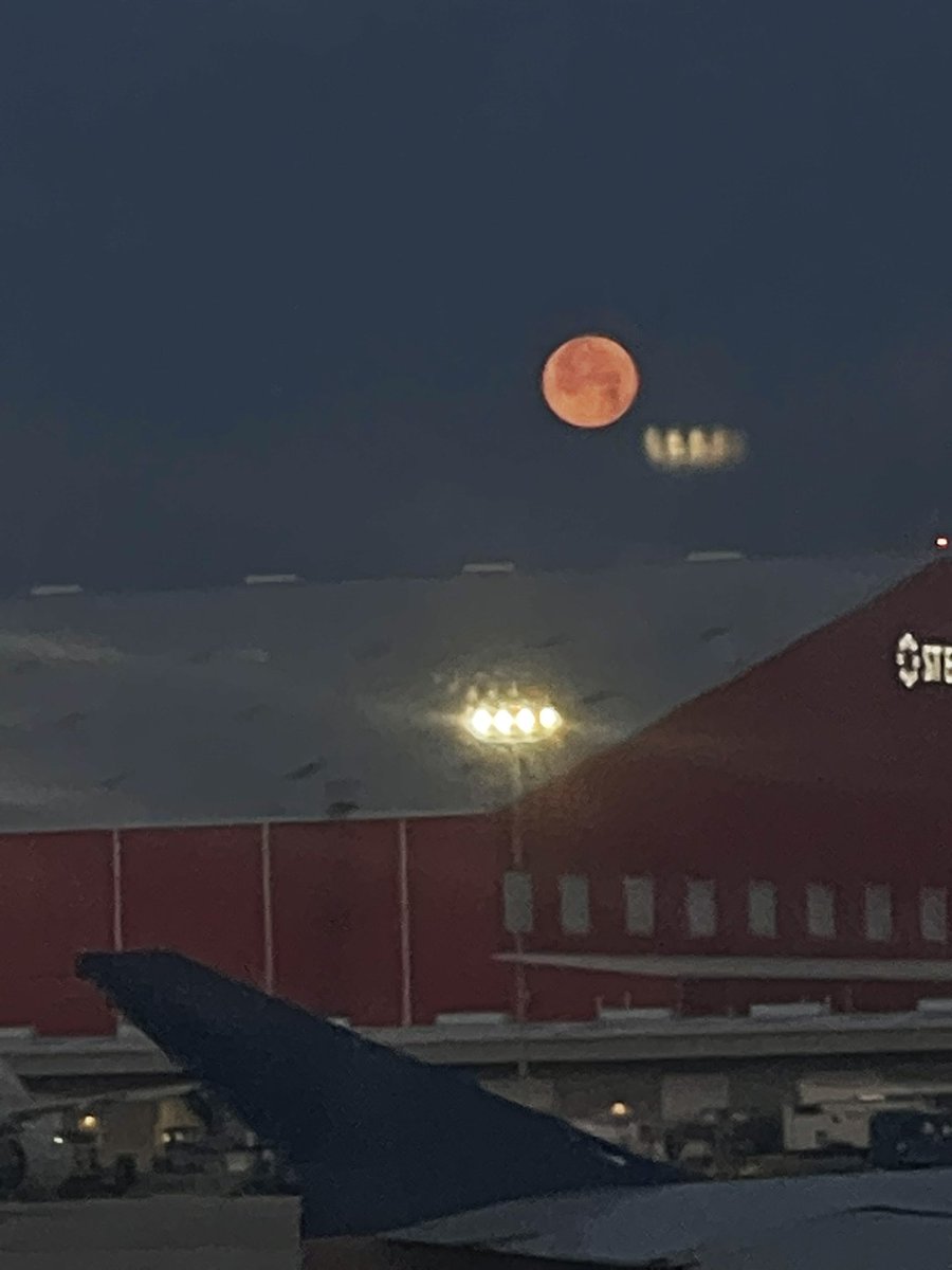 itsvivnicole's tweet photo. This was my view of the moon on my 6am flight. ✨ https://t.co/fCxFa87can