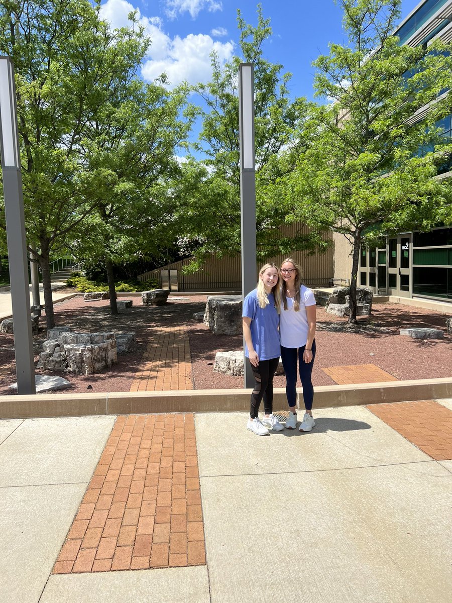 Great campus tour with some of the girls today. Excited to show future players all COD has to offer. 💪🏼🏀  #Forward #BirdGang