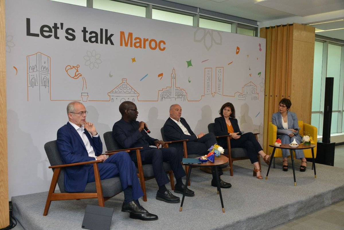 Nous avons été ravis d’accueillir <a href="/srichard/">Stéphane Richard</a>, <a href="/AliouneNdiaye_/">Alioune Ndiaye</a> et <a href="/rfernandez/">Ramon Fernandez</a> pour un Let’s Talk spécial Maroc 🇲🇦. Nous sommes fiers d’appartenir à la grande famille <a href="/orange/">Orange</a>