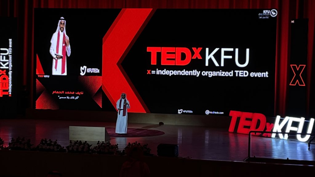 1qltt's tweet photo. #TEDxKFU
@KFUTEDx https://t.co/XyAEPAuIVy