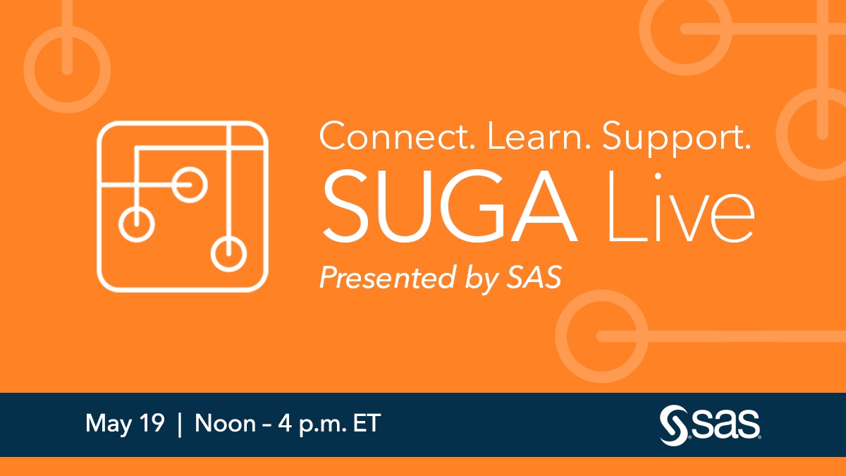 SSessoms's tweet photo. It's almost time! If you're a #SASuser or #SASAdmin, this is the vent for you. Learn about SAS on Azure, SAS Viya migration and security information. Register for the event and attend live or on-demand. https://t.co/y6hZlTDFMC https://t.co/NpOV7k9pSC