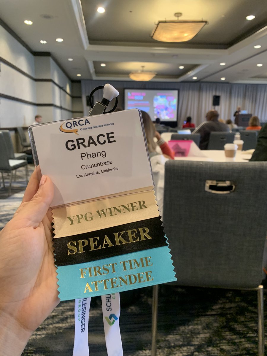 grrrfang's tweet photo. Very excited to attend the @qrca conference for the first time. First talk I’m attending is on Gen A to Z research by Alexia Raven and Giselle Bowie. https://t.co/C3Qoji8FNP