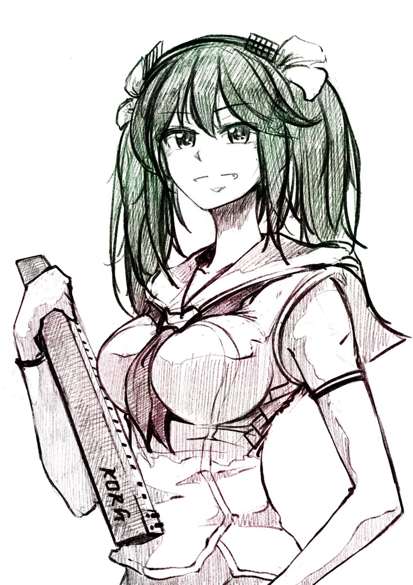 これ全部加筆して画集に入れよう5
#艦これ #kancolle #illustration #japan 