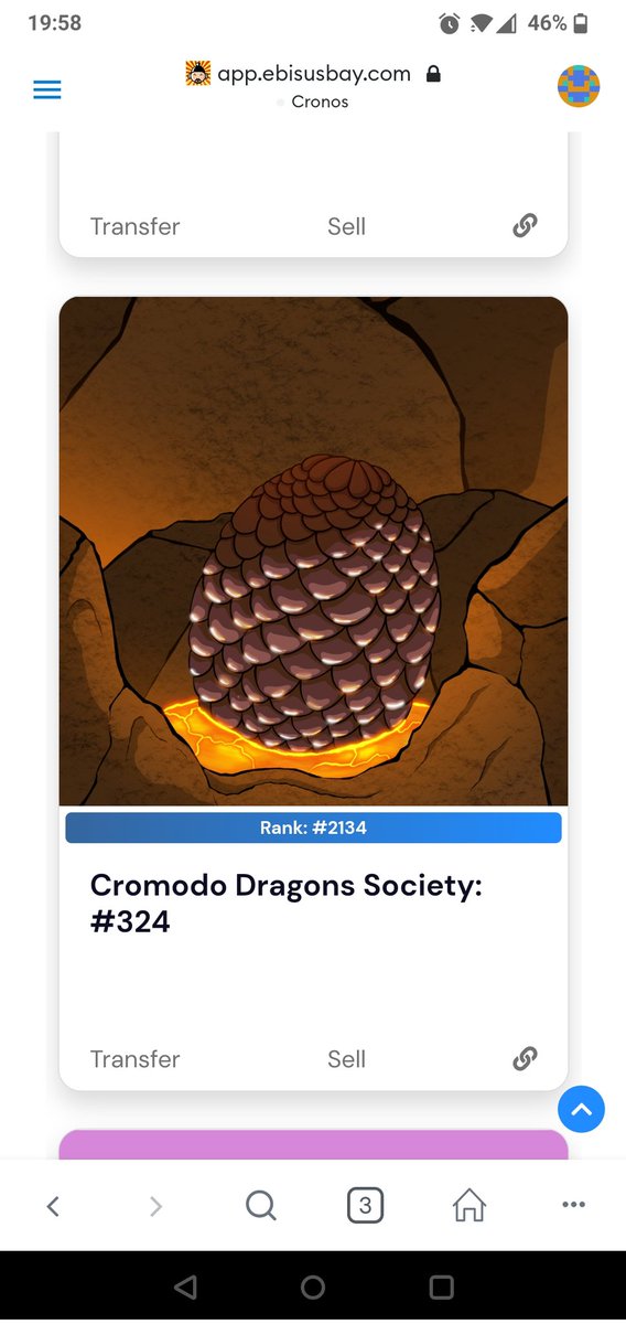 Just got airdrop egg from <a href="/CromodoDragons/">CromodoDragonsSociety</a> best team on <a href="/cronosapp/"></a>!