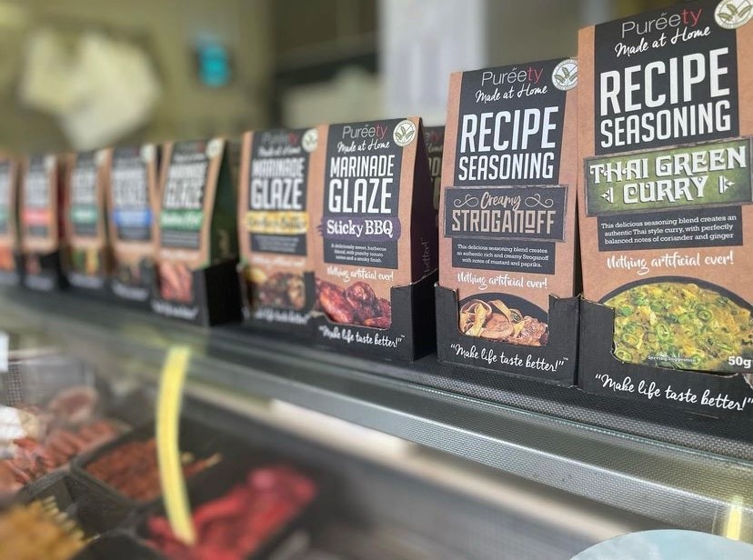 Express Your Shelves! 👀

Our full retail range includes 24 flavours of recipe seasonings, potato seasonings and marinade glazes! 

Want some samples? Give us a call on ☎️ 01772 282834

📸 @rhbinksandsons