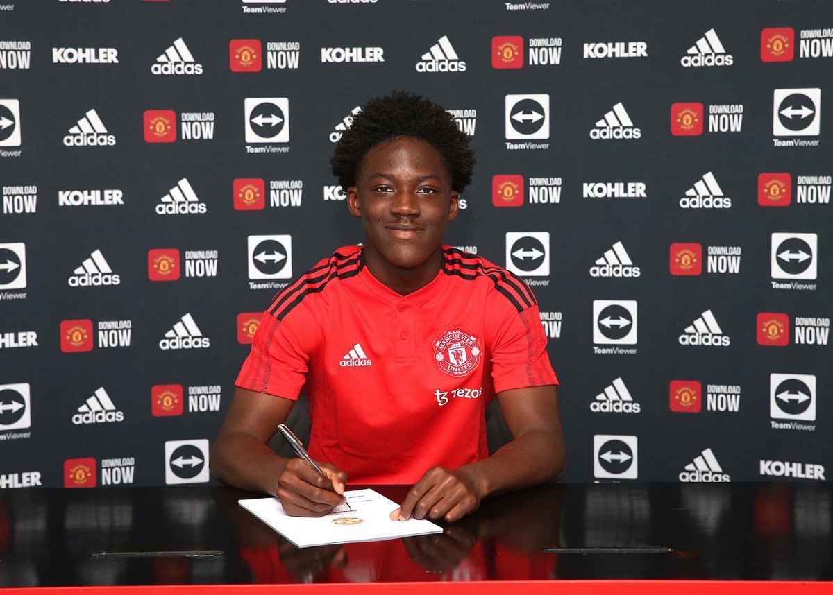 Man Utd Academy tweet media