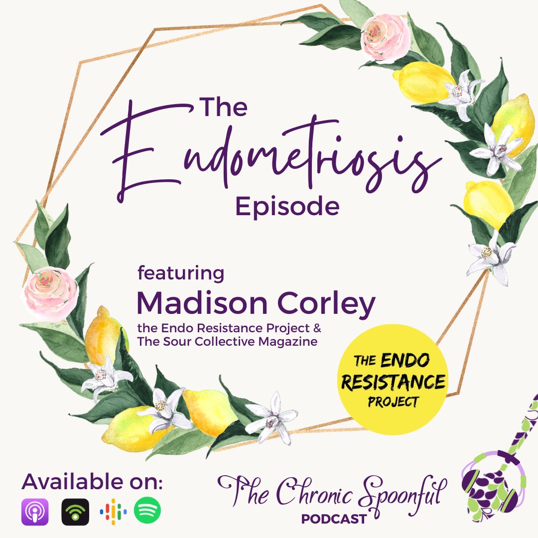 If you have #endometriosis (or even wonder what it is!), this is the episode for you. Joined by our special guest, Madison Corley of The Endo Resistance Project and The Sour Collective Magazine, we discuss the ins and outs of endometriosis. podcasts.apple.com/us/podcast/the…