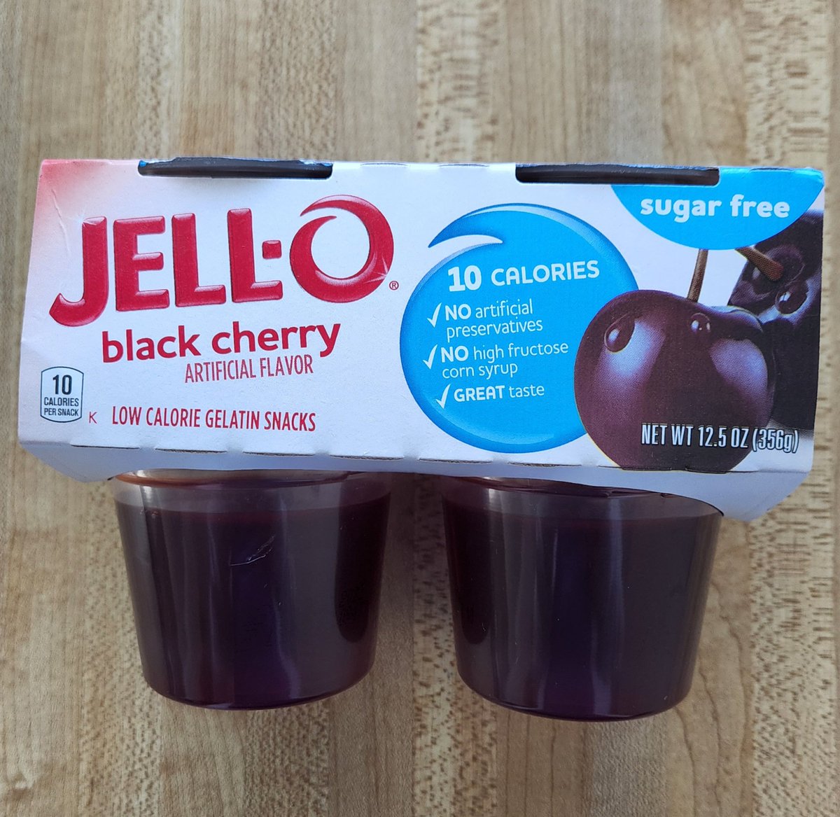 It was Jell-O! Now I'm craving teriyaki sauce.