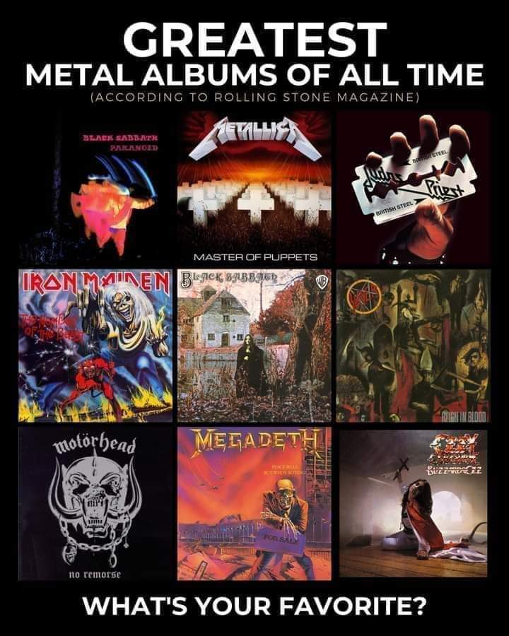 RnRNationlive's tweet photo. #GREATEST #Meatl #Album of all-time is?
And go...
Follow us!
@RnRNationlive / https://t.co/h6h2z9x251 https://t.co/vPvfBLxdtE