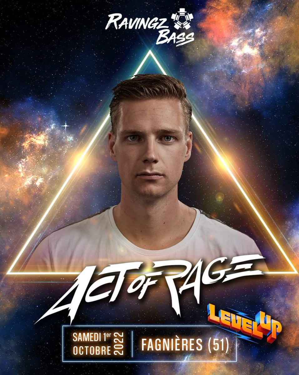 RavingzBass's tweet photo. 😱 ⚡ ► Act of Rage ◄ 💥 🤩

⏯ EVENT FB 👉 Ravingz Bass - Level Up 

🤯 Après autant d’attente et d’obstacles..  vous ne rêvez pas ❗

🚨 Nous vous annonçons enfin la reprogrammation officielle :

▶ d'@ActofRageDJ pour Level Up le SAMEDI 1er OCTOBRE 2022 en région Champagne🍾 https://t.co/42Z9DsFogP