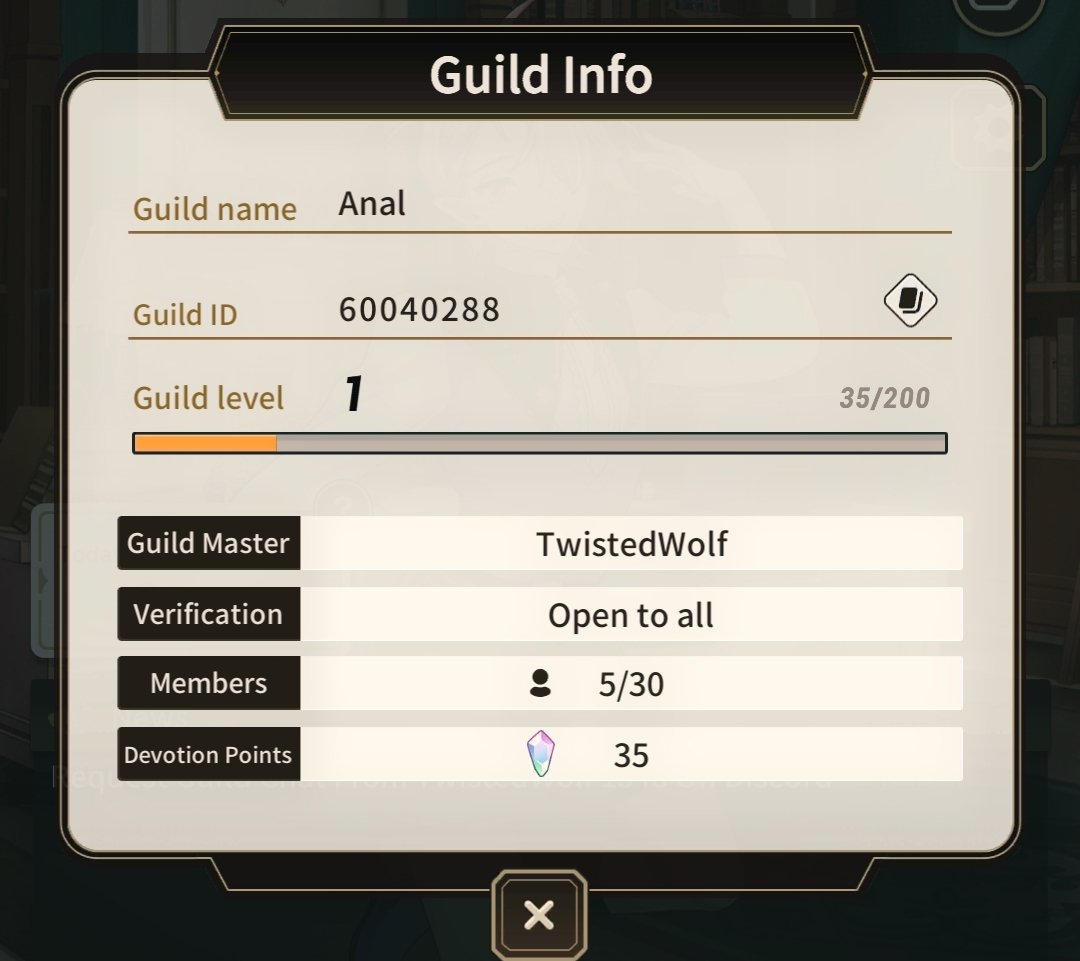 Join our guild! It has a discord so you can talk to each other once you join! #NUcarnival