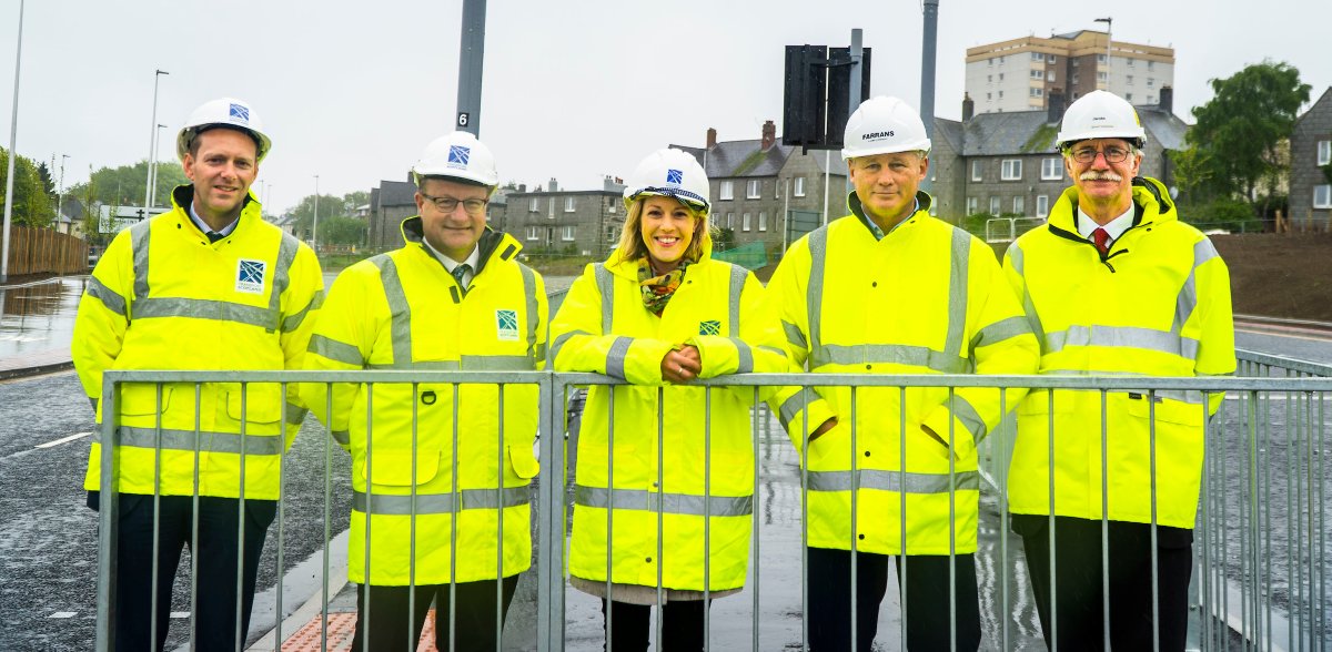 transcotland's tweet photo. Today @JennyGilruth officially opened the @ScotGov funded #A92/#A96 #Haudagain Improvements.
 
The completed project will:
 
🔹 improve traffic flow
🔹 make journey times more reliable
🔹 bring #ActiveTravel benefits
 
Read more ➡️ https://t.co/lF3e1LxQAR https://t.co/SXc7y2VI1j