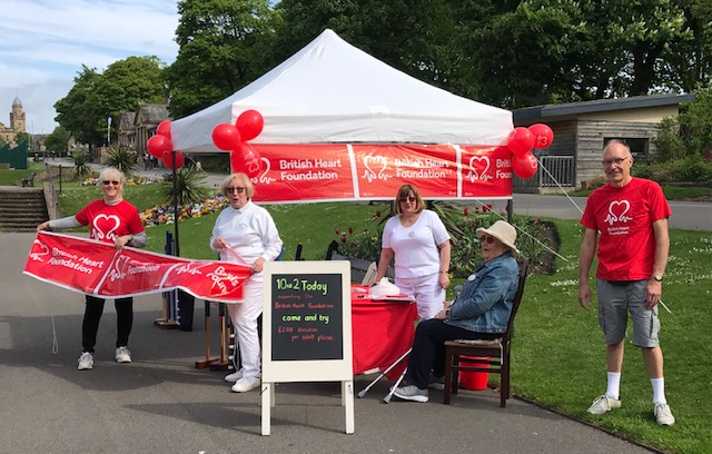 This cracking bunch at the Huddersfield Croquet Club organised a fundraiser for <a href="/TheBHF/">British Heart Foundation</a> on Saturday. They had some lovely people #donating and playing #croquet. In June the club will hold their first croquet-a-thon! Keep👀 for more details in the next few weeks ♥️