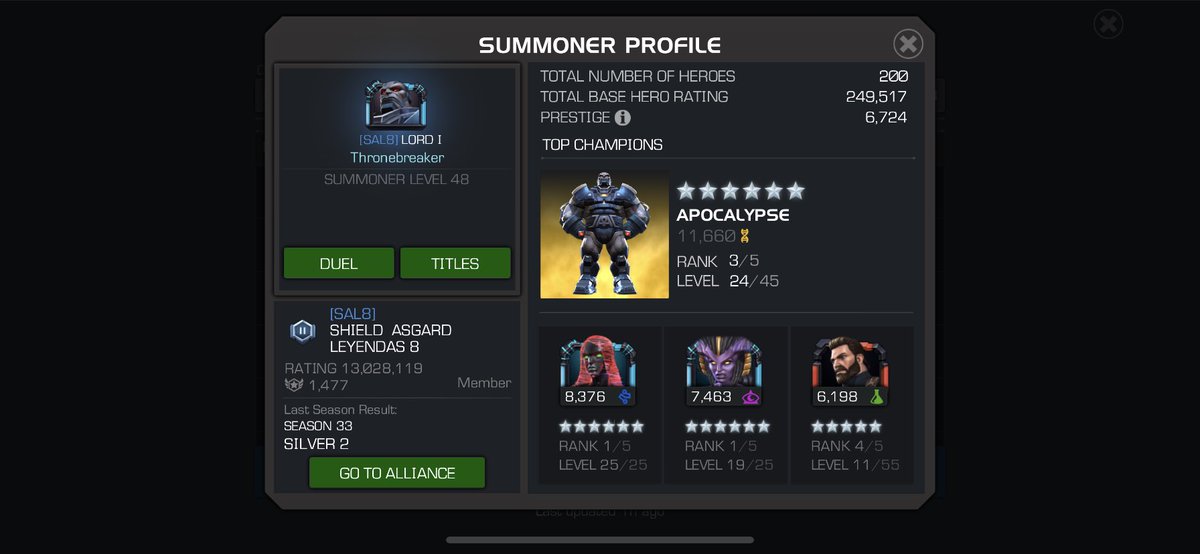 OmariusRex's tweet photo. @MarvelChampions @KabamMiike Number 8 and 12 surely aren’t modding 🤦‍♂️ https://t.co/HqBNxCrIy7