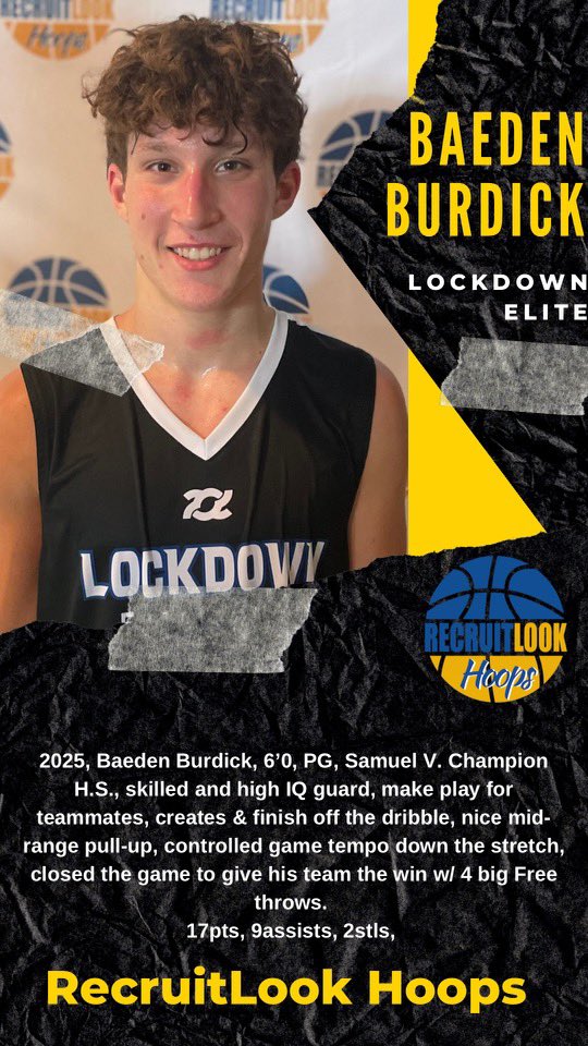 Super skilled guard that will continue to grow as a player <a href="/LockdownBBall/">Lockdown Basketball</a> <a href="/BaedenB/">Baeden Burdick</a> <a href="/AYSABasketball/">AmericanYouthSportsAssociation (AYSA)</a> #RLHoops