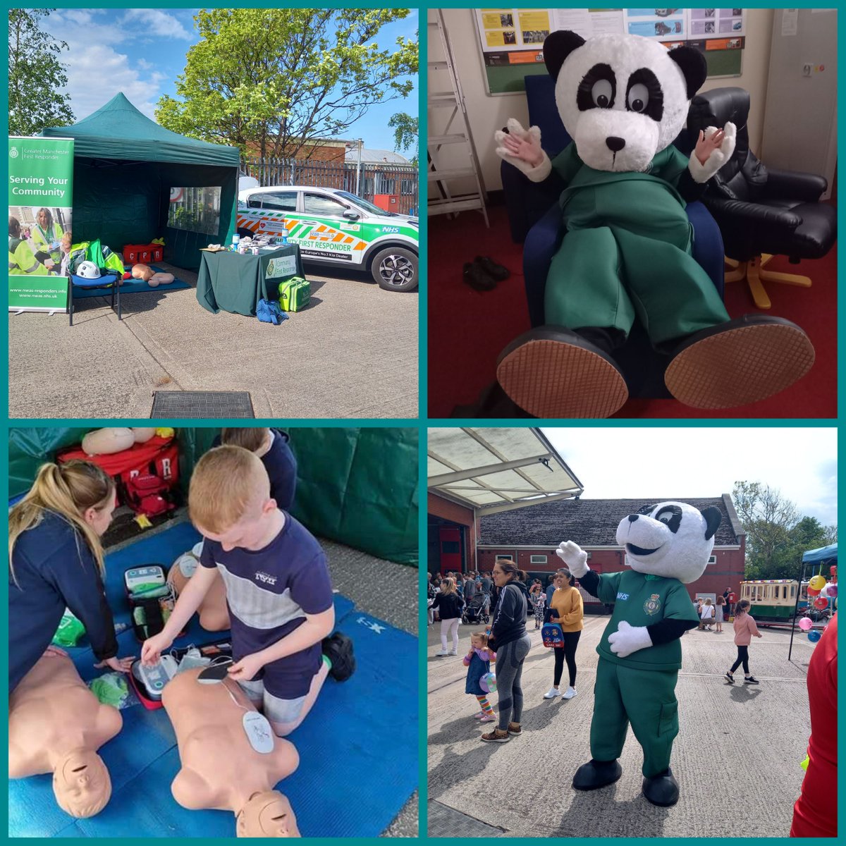 AmandaWFR82's tweet photo. Alot has happened since my last tweet- it was so good getting back to creating new #LittleLifeSavers at Horwich Fire Station Open...even post nightshift with caffeine palpitations! Fantastic engagement with all the services ❤💙💚
#CPR #ECFR @manchesterfire @NWAmb_Volunteer https://t.co/ZVTIApMhVe