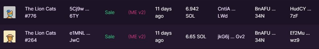 nfthunter_3's tweet photo. Call out by MeanDrunkDAO
  
**THE LION CATS**
Most of our members in our DAO bought @TheLionCatsNFT  from 6.5 to 8 SOL. Need I say the best alpha is found at @MeandrunkDAO ?

✅Entry: 6.5 SOL 
🚀Now: 11 SOL

#Solana #SolanaNFTs https://t.co/6awCedzO7m