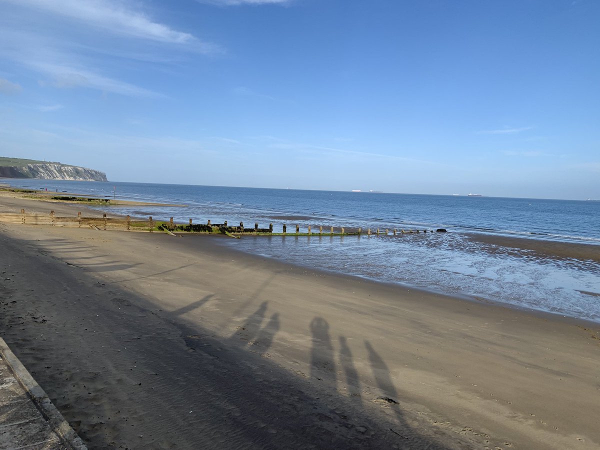 Walk along the beach to the park. Lovely evening