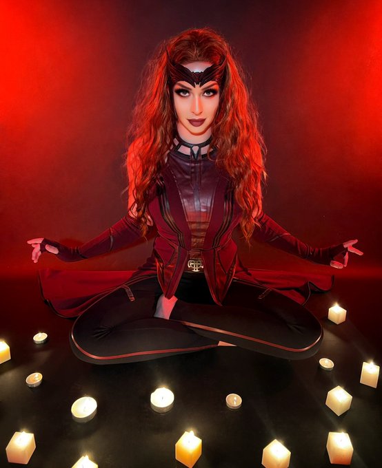 Something dark to a hold of me&hellip;  My Scarlet Witch set is about to go up!  One of my favourite sets yet