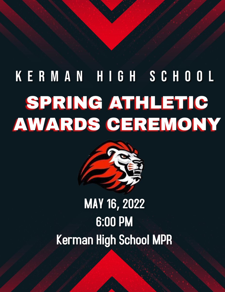 Please join us tonight as we honor our Spring Athletes!