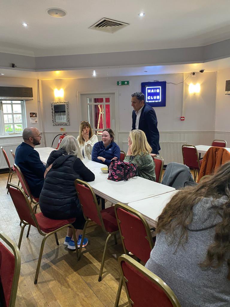 AnasSarwar's tweet image. Great to be at Kaldi’s/Route 50 for @CommunityofHel2 “Pasta and Natter” night in Baillieston.

Groups like this are at the heart of communities. 

Cllr Kevin Lalley and all the volunteers do an amazing job!