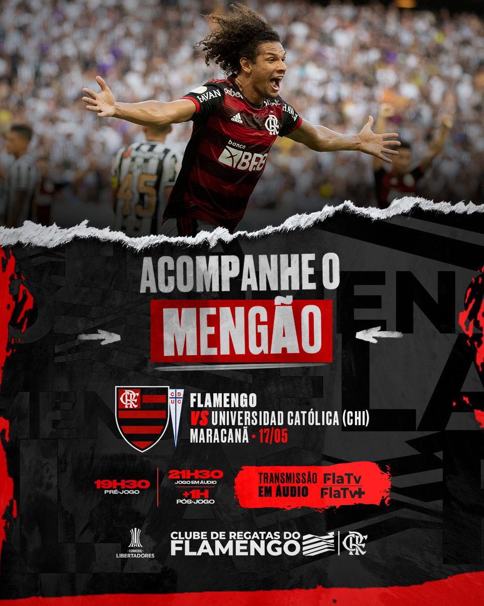 Amanhã tem jogo do Mengão - Clube de Regatas do Flamengo