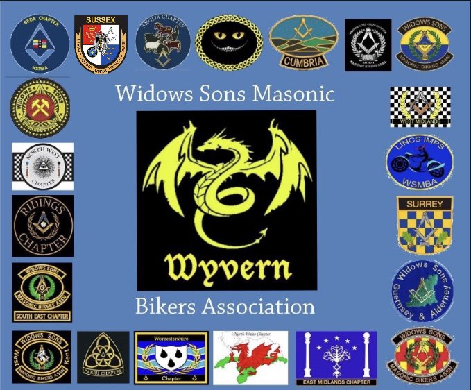 WyvernWSMBA's tweet photo. The Widows Sons MBA is an International Association which is open to all Freemasons who enjoy motorcycling and have a desire to ride with and associate with their fraternal brothers. PM if interested in joining. @PGLSomerset @PGL_Bristol @GlosPGLodge https://t.co/fLYnrxglWW